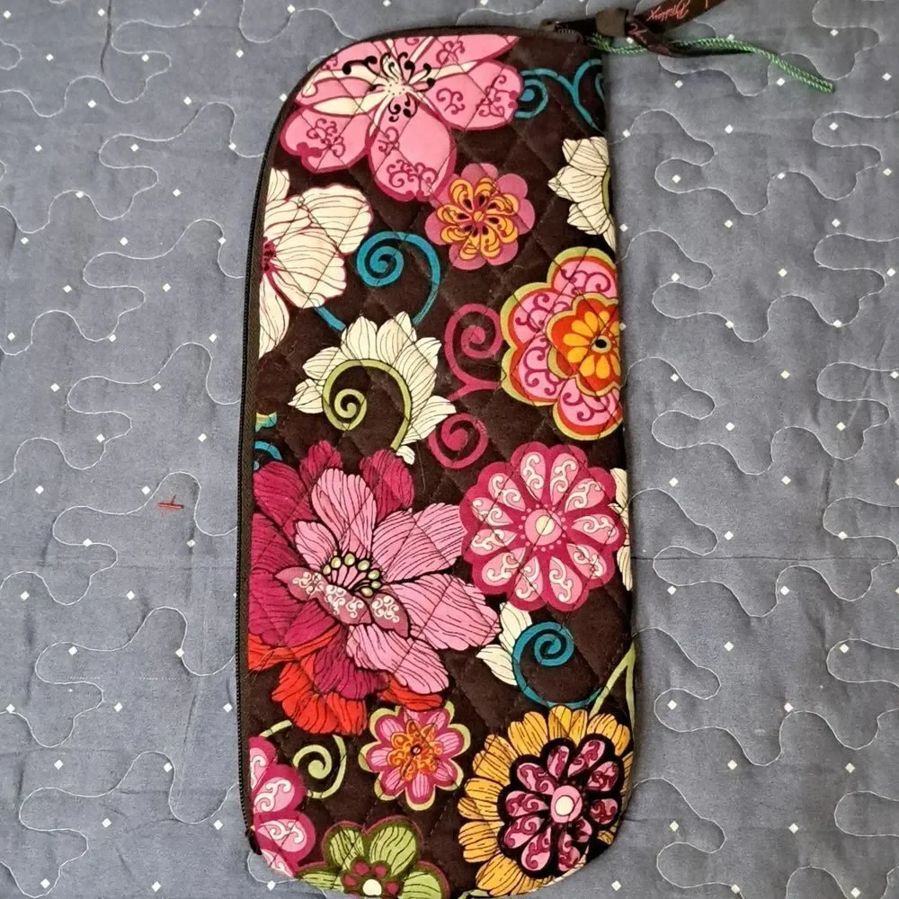 Vera Bradley Straighten Up & Curl tool case